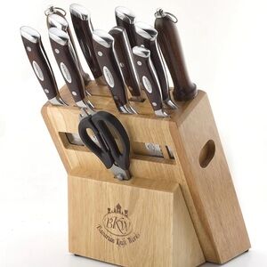 New in box Bavarian Knife Works 12 PCS Kitchen Knife Set